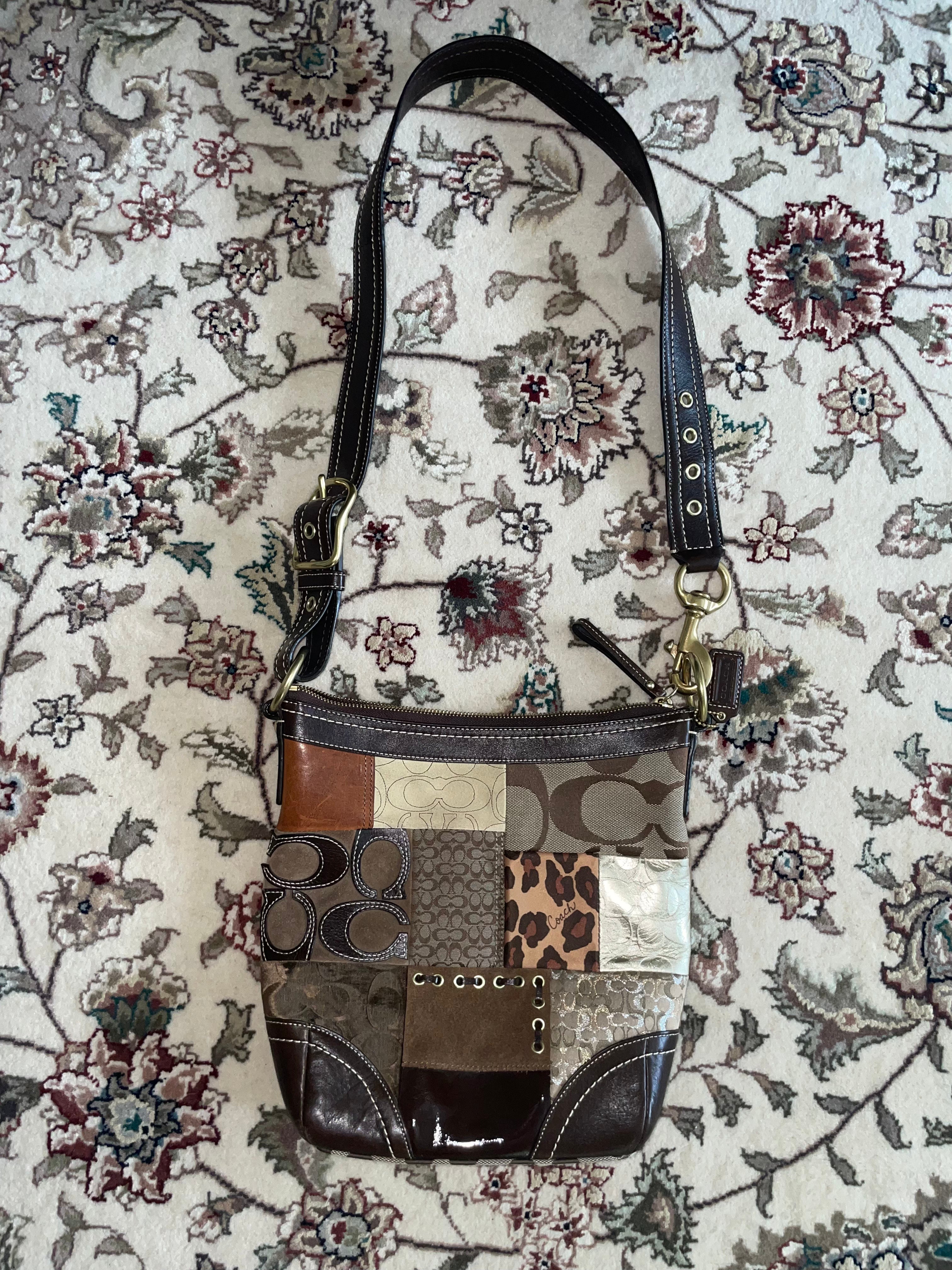 Coach Patchwork Bag – petitebleueboutique